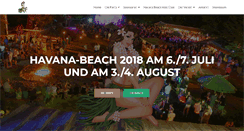 Desktop Screenshot of havana-beach.de